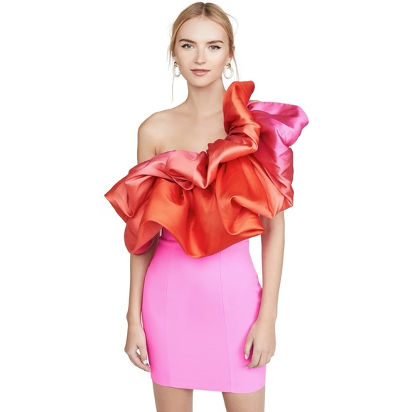 SOLACE LONDON Finley Ruffled One-Shoulder Dress - Picture 6 of 9